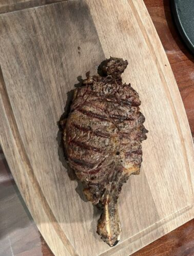 Australian tomahawk steak, approximately 1.2 kg. photo review